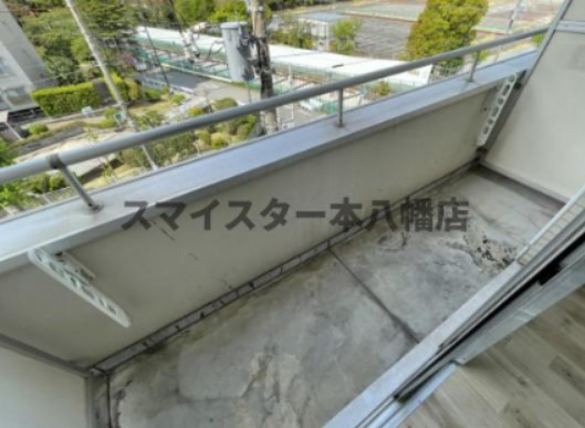 ＡＫビルのバルコニー|※別部屋の参考写真