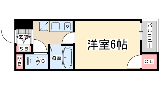 【間取り】 | サンロイヤル柴島パート5