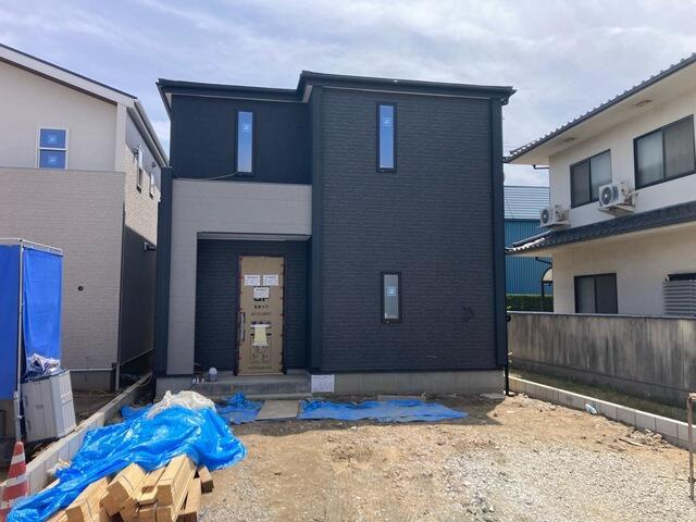 岡山市中区山崎の新築一戸建の外観|ピンとくるものから始まる新居…