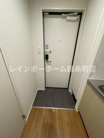 GRADUS西船橋の玄関|※建築中のため同施工参考写真となります。