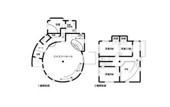 宇佐美みのりの村別荘地 戸建の間取り