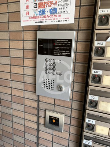 ハーバーライフ市岡のセキュリティ|ハーバーライフ市岡　モニター付きオートロック