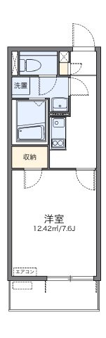 レオネクストトリスターＮ　Ｗの間取り|代表的な間取のため実際の間取とは異なる場合があります