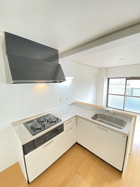 尼崎市東園田町２丁目の賃貸マンションのキッチン