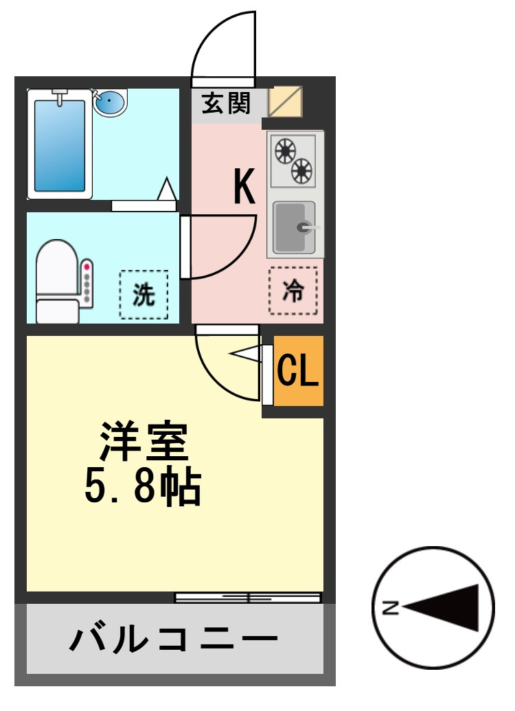 フォレスティ船堀の間取り