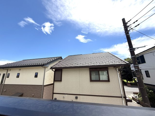 越谷市千間台西３１期　新築戸建の展望|空が広く感じられる気持ちの良い眺望。仕事や家事の合間にリフレッシュできます。