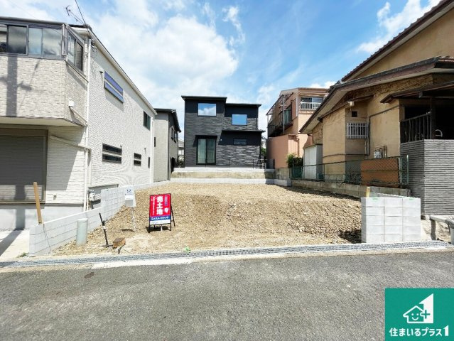八幡市橋本栗ケ谷　第1期　新築一戸建ての外観|現在の進捗状況です！順調に作業進行中、完成が待ち遠しいです！詳細の間取り等、お気軽にお問い合わせください！

