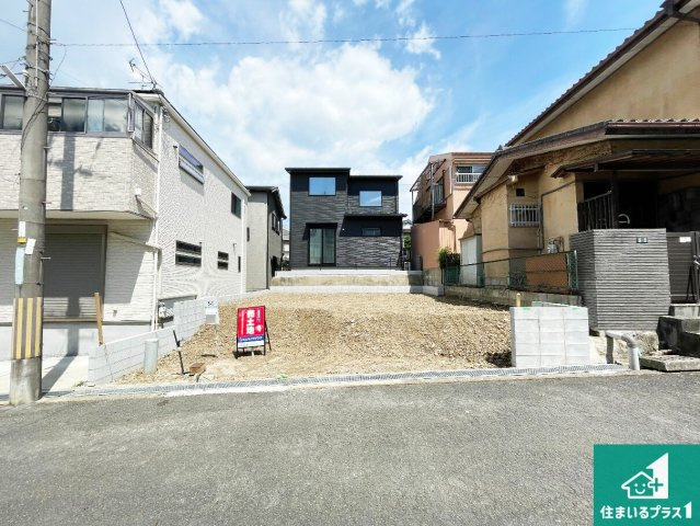 八幡市橋本栗ケ谷　第1期　新築一戸建ての外観|現在の進捗状況です！順調に作業進行中、完成が待ち遠しいです！詳細の間取り等、お気軽にお問い合わせください！
