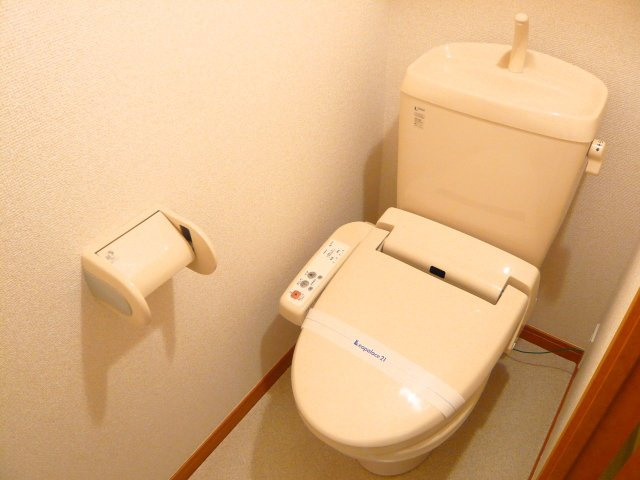 レオパレスＡＬＦのその他|温水洗浄便座付きのトイレです。