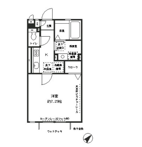 クレインハウス妙典の間取り