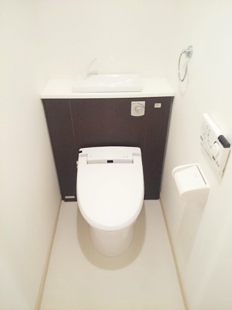 大和市大和東３丁目の賃貸マンションのトイレ