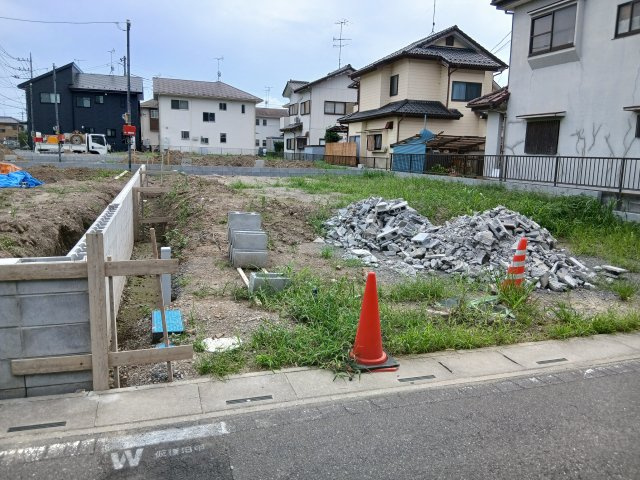 行田市谷郷第６　の外観|１号棟現地現況（2026年08月21日）撮影