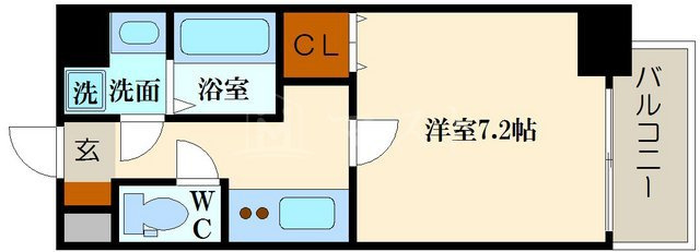 グランパシフィック北新町の間取り