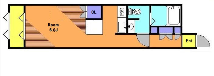 ハウス中屋の間取り