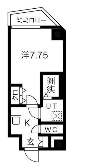 ＭＡＸＩＶ西大島ＤＵＥの間取り|間取りです。