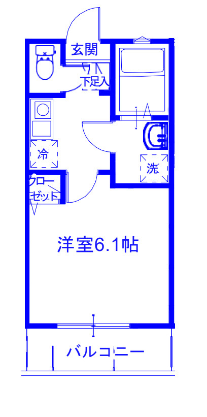 DEINZE南与野の間取り