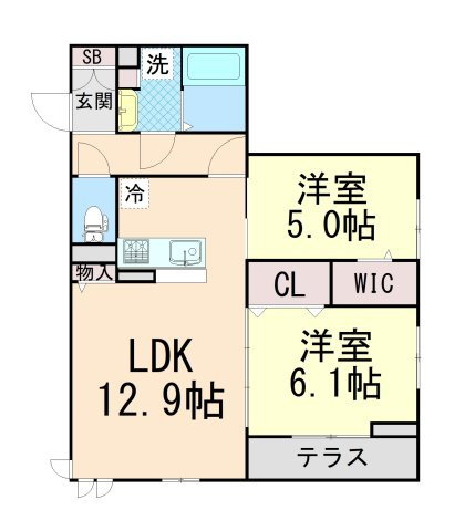 ASHA NOORの間取り