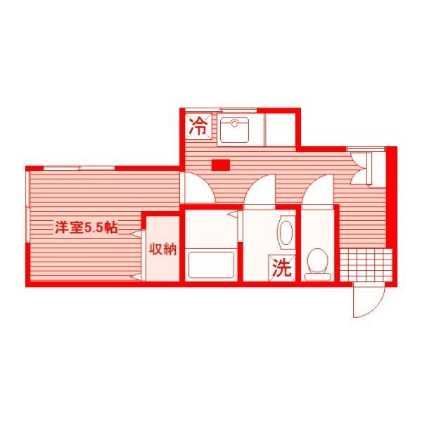 第5野本ビルの間取り