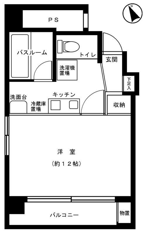 寿ビルの間取り