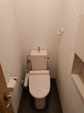 フラットUのトイレ