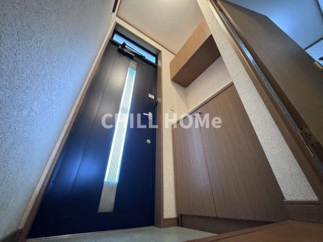 アルファレス若宮の玄関|当社、チルホームのHPもご覧ください(^^)/物件情報多数♪