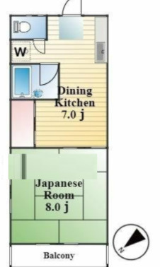 内藤ビルの間取り