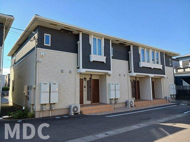 徳島市北沖洲４丁目のアパートの外観