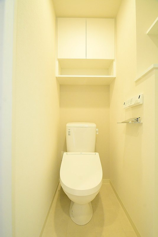 グランドコンシェルジュ世田谷アジールコートのトイレ|落ち着いた色調のトイレです