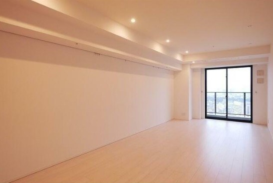 新宿区新宿６丁目の賃貸マンションの居間・リビング