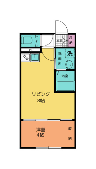 【間取り】 | 萩ケ丘新築アパート