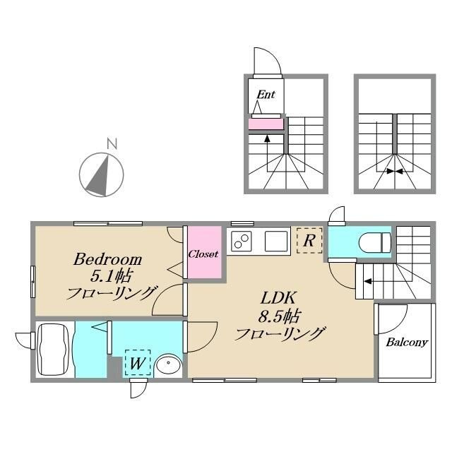 R＆Lの間取り