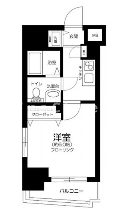 パークウェル曙橋の間取り
