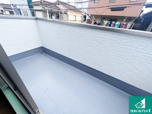 尼崎市東園田町　第1期　新築一戸建てのバルコニー|日当たりのよいバルコニー！お部屋が開放的に！