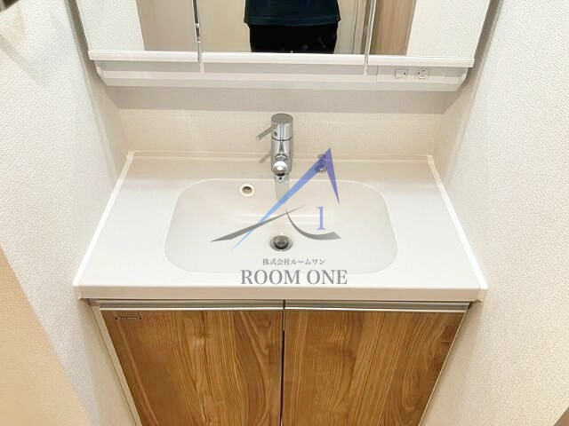 ラヴィエール住吉駅前の洗面所|洗面台です。