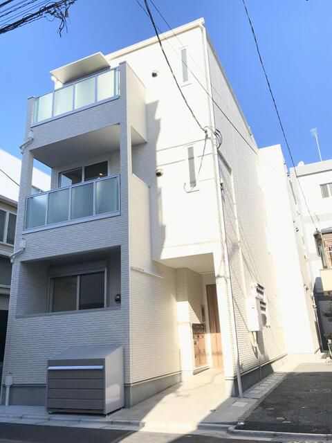 大田区大森西２丁目のアパートの外観