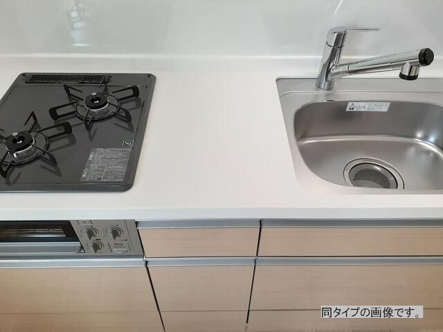 メゾンリリーのキッチン