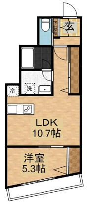 グランラシュレ薬園台の間取り