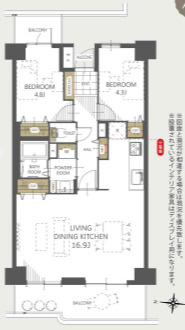 ベルヴィル大宮Ａ棟