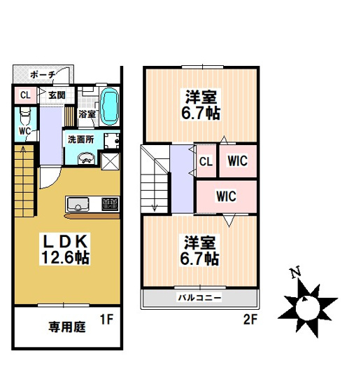 【間取り】 | シャトー