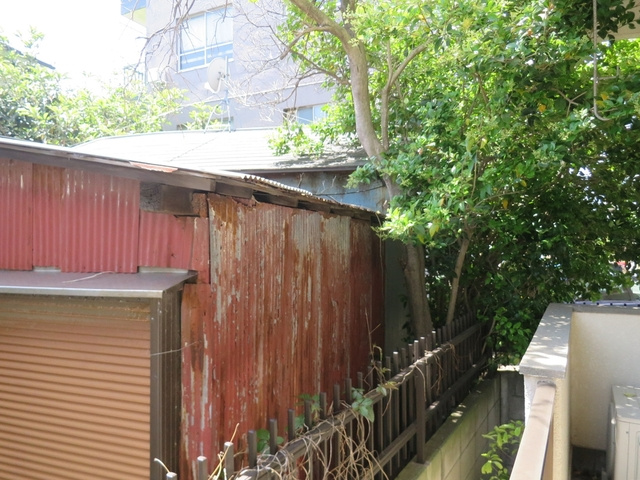 第二矢作マンションの展望|バルコニーからの眺めです。