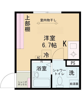【間取り】 | ＣＯＣＯＦＬＡＴ北千住Ｎｏｒｔｈ | 間取りです。