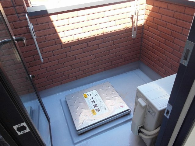 コティ樽屋町のバルコニー