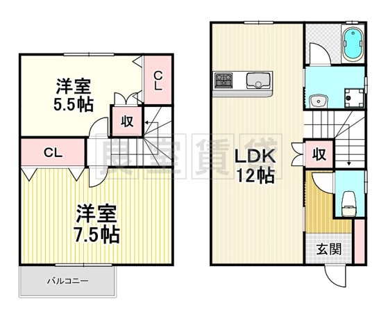 【間取り】 | クラ平郷