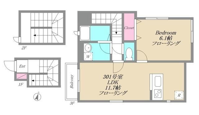 piccola forestaの間取り