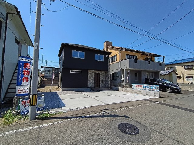 KIP高崎市聖石町1期新築 1号棟の外観|現地撮影