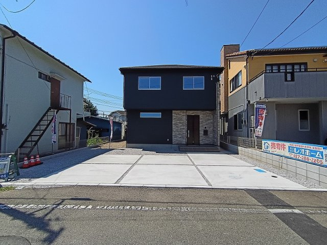KIP高崎市聖石町1期新築 1号棟の外観|現地撮影