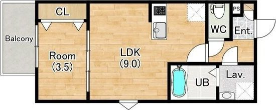 【間取り】 | (仮称)ジーメゾン桜山エルフィーナ