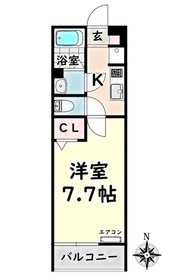 【間取り】 | リブリ・パティオ【名古屋市賃貸・オートロック】