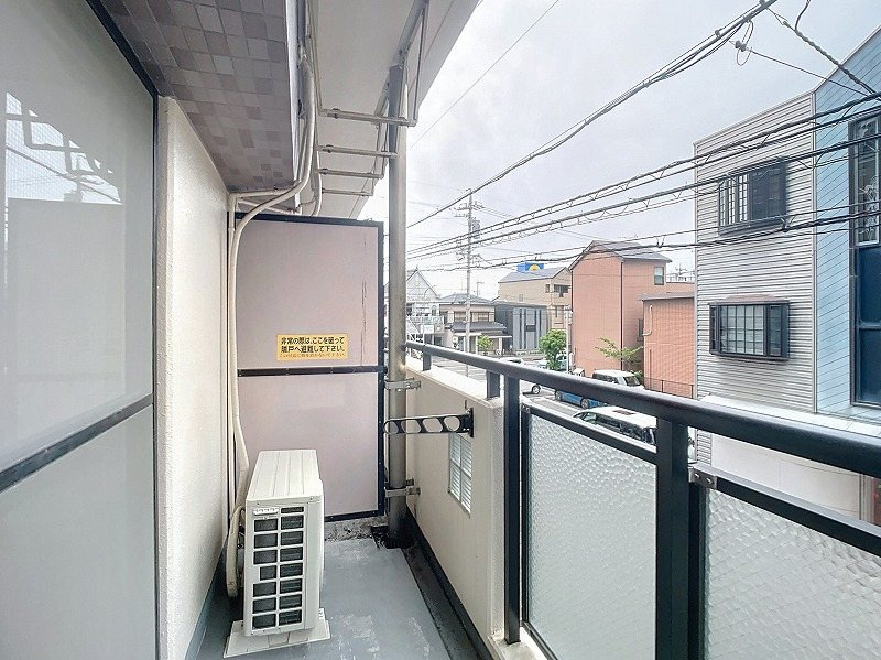 ライフ第６マンション藤枝駅前 のバルコニー