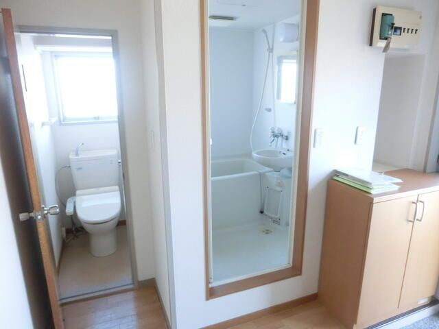 本橋マンションの洗面所